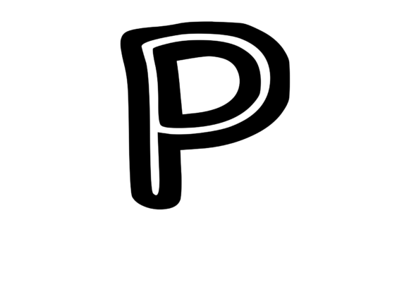 Bold Outlined Comic Mono Letter P: An Embroidery Designer's Review