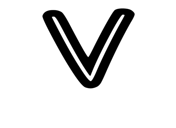 Bold Outlined Comic Mono Letter V: A Designer's Review