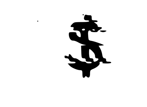 Glitched USA Dollar Symbol 1