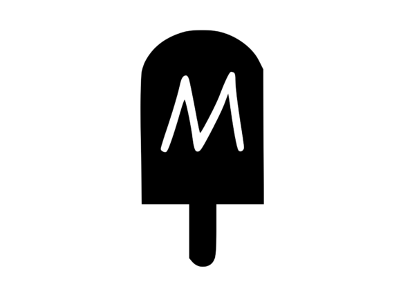 Sweet Summer Ice Lolly Mono M: Design Review for Embroidery